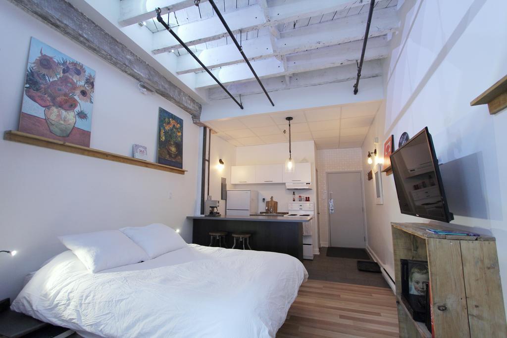 Apartmán Les Lofts De La Cite Quebec Exteriér fotografie