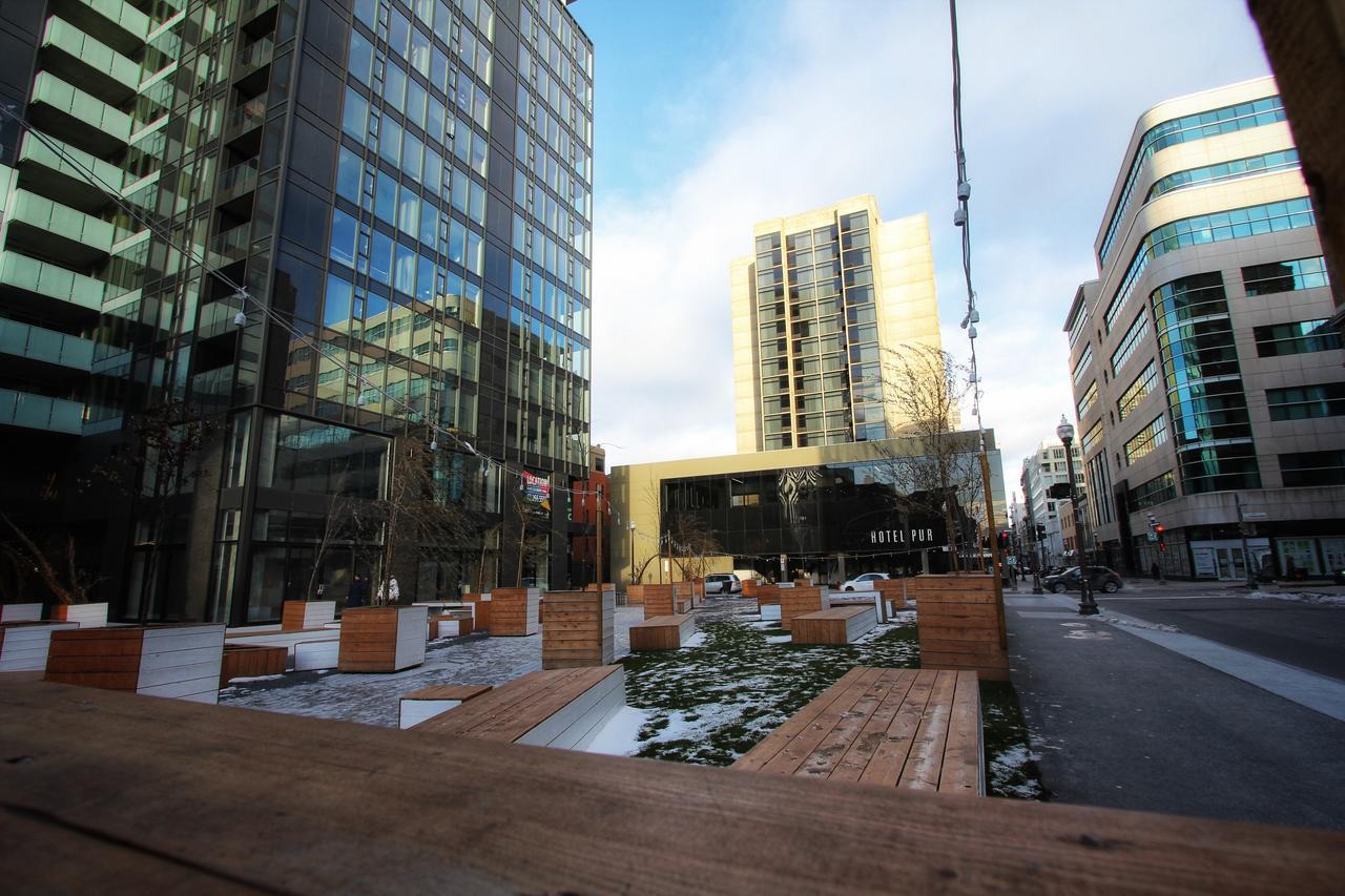 Apartmán Les Lofts De La Cite Quebec Exteriér fotografie