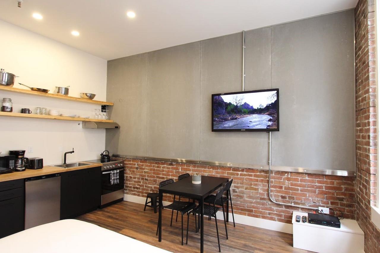 Apartmán Les Lofts De La Cite Quebec Exteriér fotografie